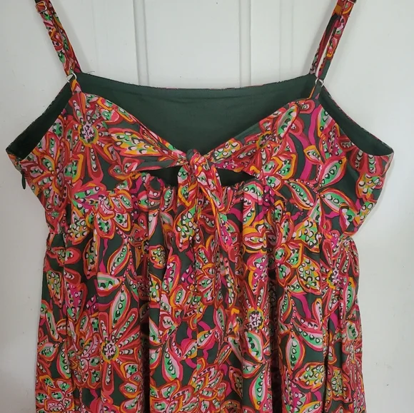 J. Crew Colorful Floral Pattern Dress - Picture 7 of 8